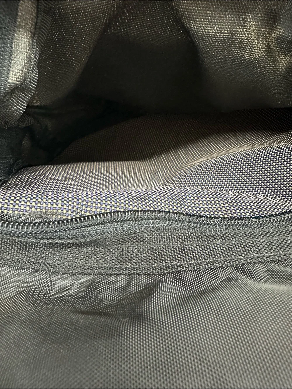 Eddie Bauer Brown & Gray Suede-Accent Men's Backpack vintage leather